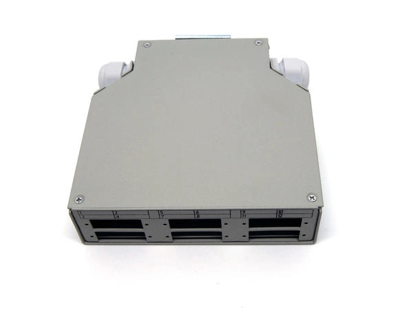  Beek DIN-Ray için Sonlandırma Kutusu, 6 x SC/Duplex Coupler için (Fiber coupler ve pigtail haricen temin edilir)