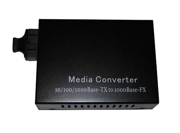  Beek 10/100/1000BaseT-1000LX Media/Rate Converter, SM, SC, 20 km 