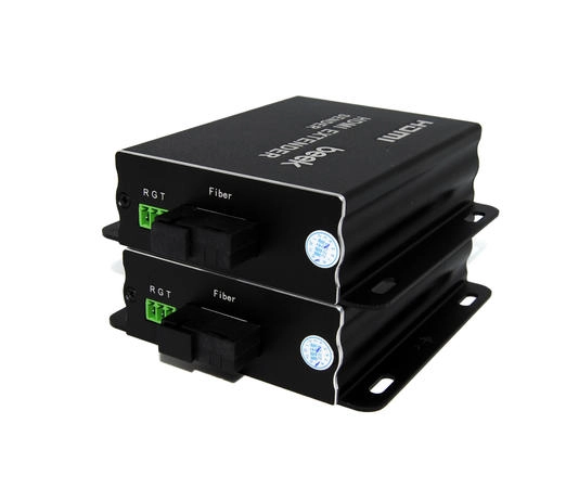  Beek IP HDMI Fiber Sinyal Uzatma Cihazı, Single Mode, SC, 20km, 1080P