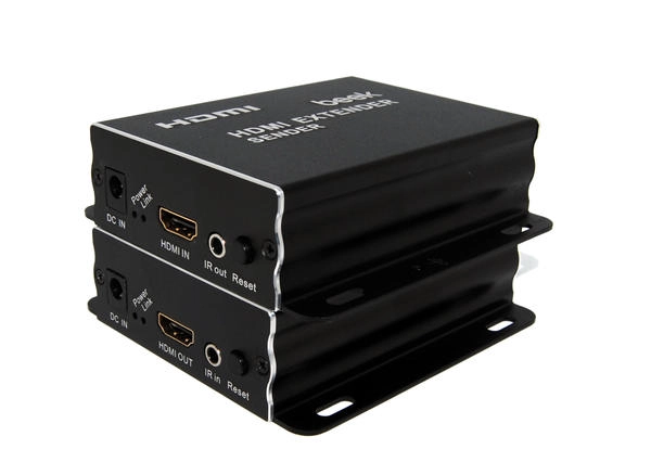  Beek IP HDMI Fiber Sinyal Uzatma Cihazı, Single Mode, SC, 20km, 1080P