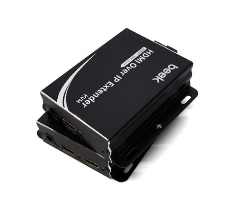 Beek IP HDMI KVM Fiber Sinyal Uzatma Cihazı, Single Mode, SC, 20km, 1080P