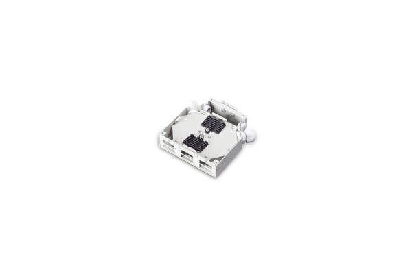 Din Rail Fiber Sonlandırma Kutusu/Splice Box, 6 x SC//DX Coupler için
