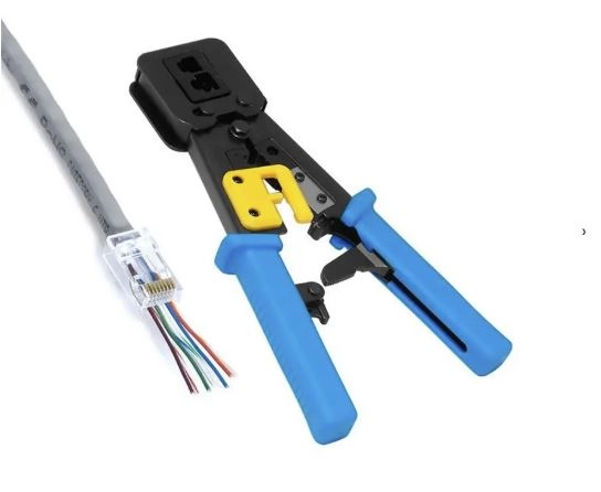 FRISBY FNW-58ECT EZRJ45 YENİ NESİL VE RJ11 SIKMA PENSESI 2Lİ