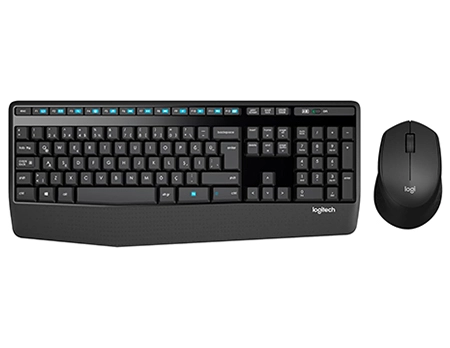 LOGITECH MK345 Q TR MM KABLOSUZ KLAVYE MOUSE SET SİYAH