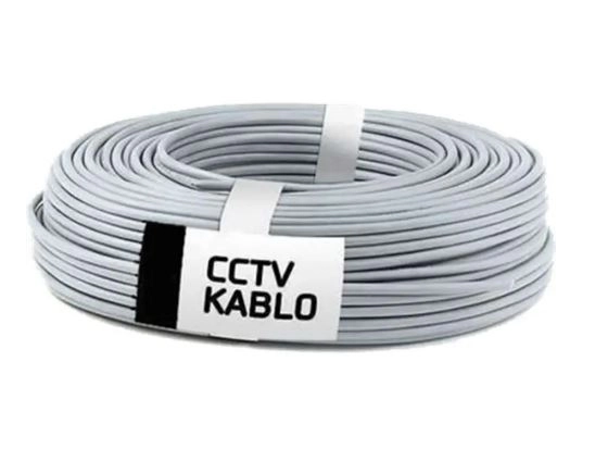 SENSEI 2+1 (2X0,50MM) CCA 100 METRE CCTV BNC KABLO