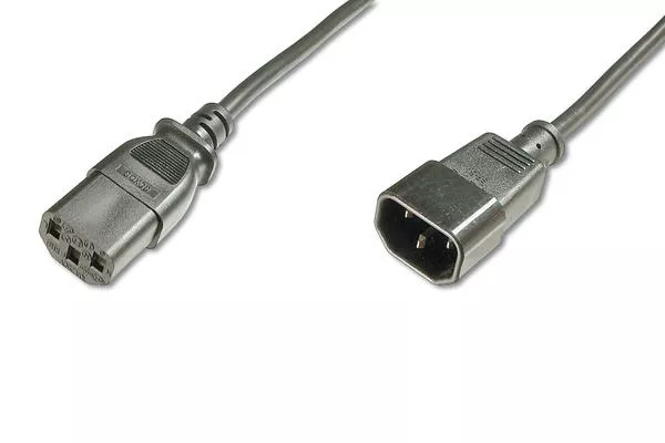 Beek C13-C14 PC-Monitör Arası Güç Kablosu, 1.20 metre , 10A 250V, siyah renk, H05W F0.75x3 81+82