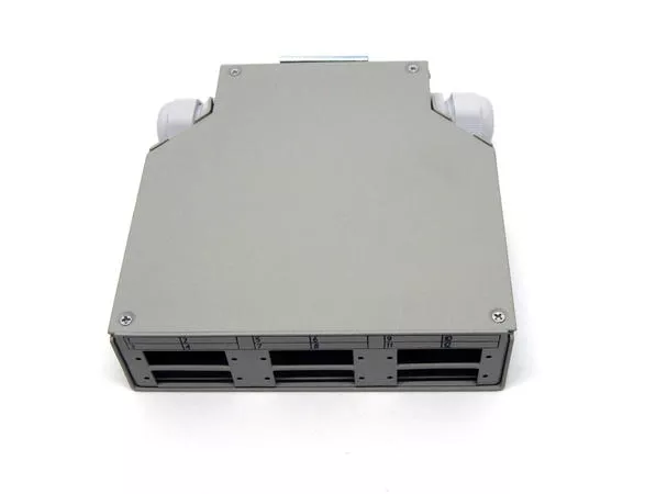  Beek DIN-Ray için Sonlandırma Kutusu, 6 x SC/Duplex Coupler için (Fiber coupler ve pigtail haricen temin edilir)