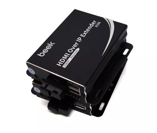 Beek IP HDMI KVM Fiber Sinyal Uzatma Cihazı, Single Mode, SC, 20km, 1080P