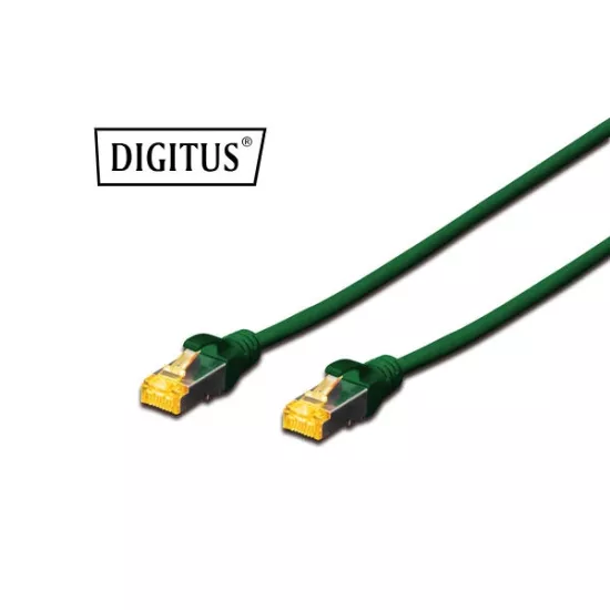 Digitus CAT 6A S-FTP Patch Kablosu, 1 metre, Halogenfree(LSZH), Cu