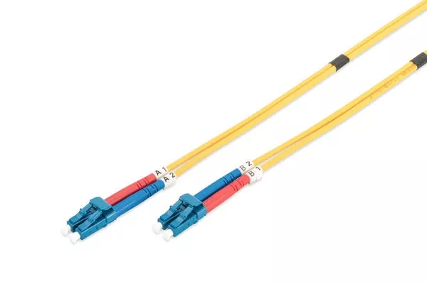 2 Metre -   Digitus LC-LC Fiber Optik Patch Kablo, Singlemode, Duplex, 09/125 