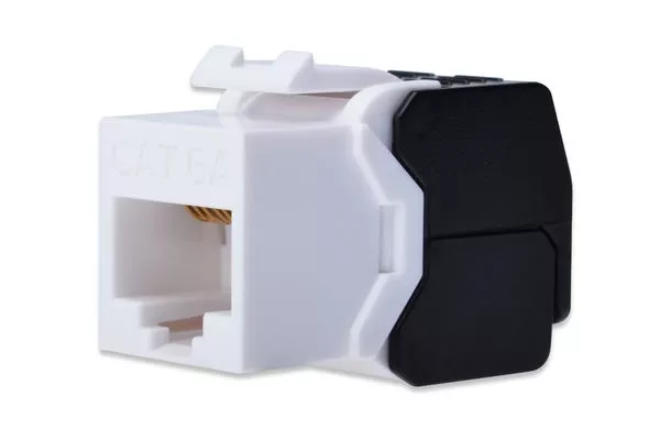 Digitus CAT.6A Keystone Jack, Unshielded/Zırhsız, 500 MHz, Aletsiz Sonlandırılabilir 
