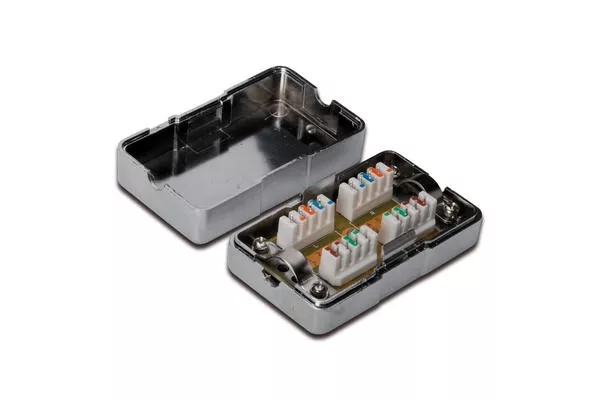 Digitus DN-93903 CAT 6 Kablolara Ek Yapmak için Kutu, LSA, Ekranlı/Zırhlı 