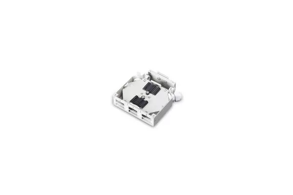 Din Rail Fiber Sonlandırma Kutusu/Splice Box, 6 x SC//DX Coupler için