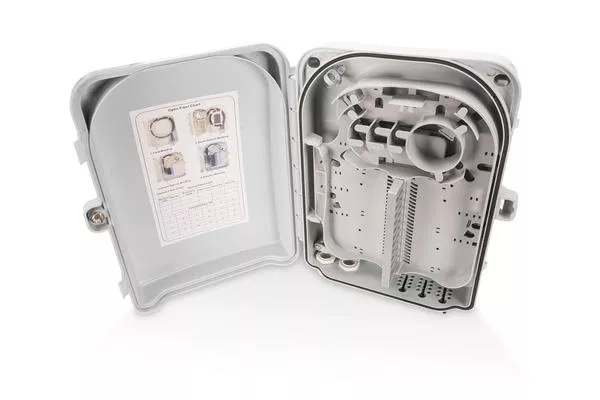  Digitus Dış Mekan Fiber Optik Sonlandırma Kutusu/Splice Box, 6 x SC/DX Adaptör/Coupler için, IP65  