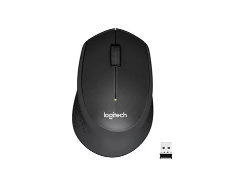 LOGİTECH M330 KABLOSUZ SESSİZ USB OPTİK MOUSE SİYAH