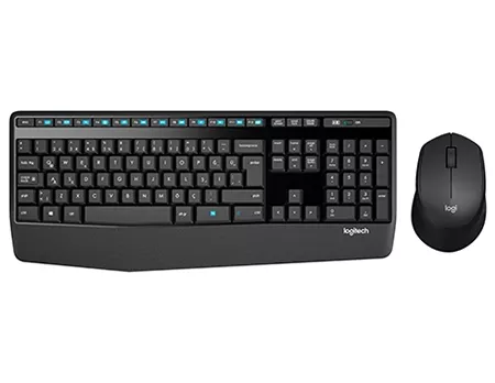 LOGITECH MK345 Q TR MM KABLOSUZ KLAVYE MOUSE SET SİYAH