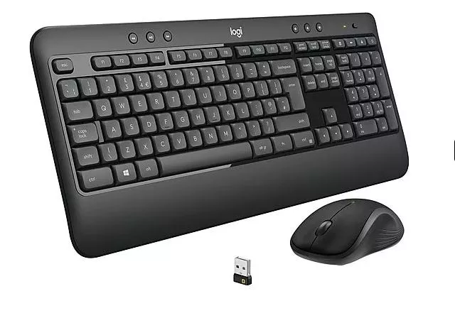 LOGITECH MK540 Q TR ADVANCED KABLOSUZ KLAVYE MOUSE SET SİYAH