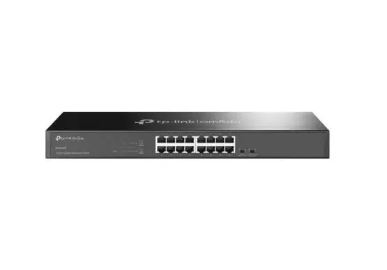 TP-LINK OMADA DS1016G 16 PORT GIGABIT YÖNETİLEMEZ METAL KASA RACKMOUNT SWITCH