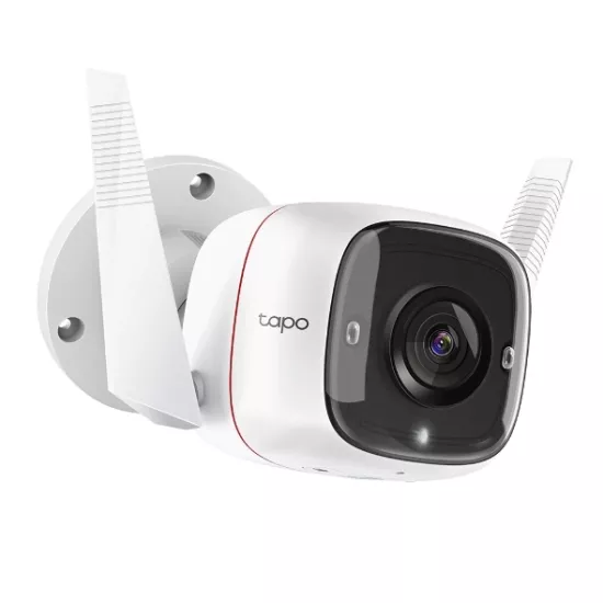 TP-LINK TAPO C320WS DIS MEKAN GUVENLIGI ICIN 2K FULL HD 256 GB GECE GÖRÜŞLÜ WIFI KAMERA