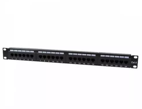URANIUM P24UTP PP-UC6-2524 CAT6 24 PORT DOLU PATCH PANEL