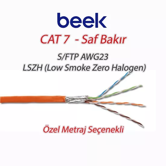 Cat6 Cat7 Özel Kesim Network Kabloları - ZMETA