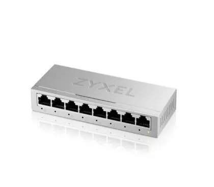 ZYXEL GS-108B V5 8 PORT 10/100/1000 MBPS METAL KASA MINI DESKTOP SWITCH