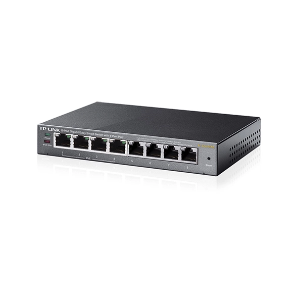 TP-LINK TL-SG108PE 8 PORT GIGABIT EASY SMART MASAÜSTÜ SWITCH(4 PORT PoE)