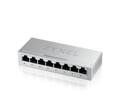 ZYXEL GS-108B V5 8 PORT 10/100/1000 MBPS METAL KASA MINI DESKTOP SWITCH