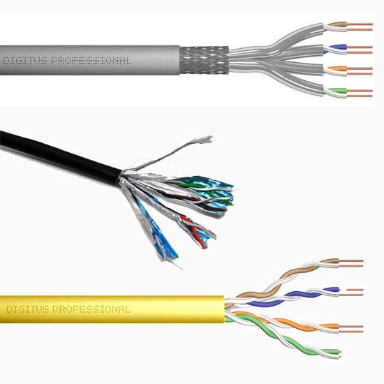 Cat6 Cat7 Özel Kesim Network Kabloları